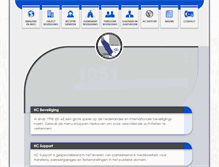 Tablet Screenshot of hcbeveiliging.nl